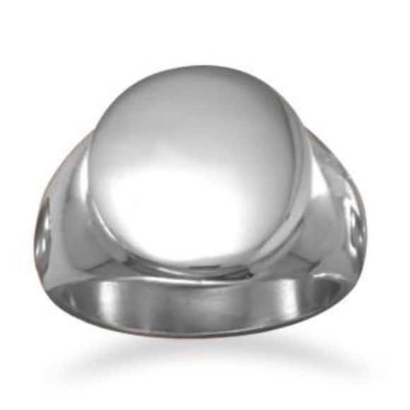 Engravable Stainless Steel Ring